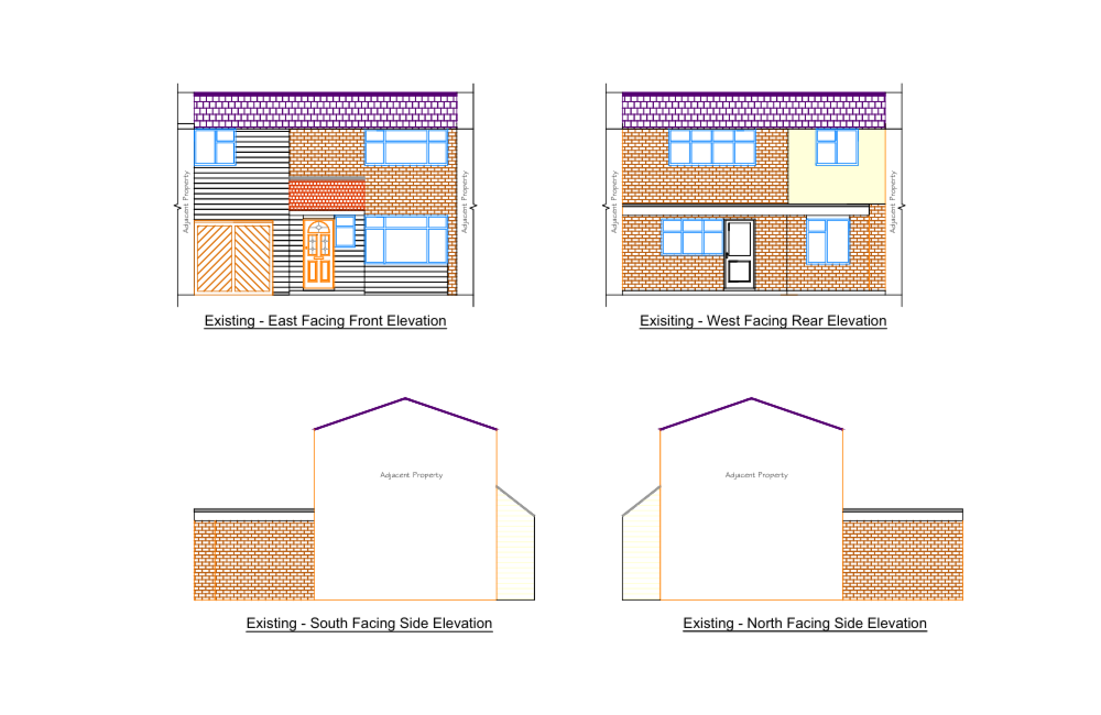 Ash-fall-witham rear extension architectural design and planning in essex