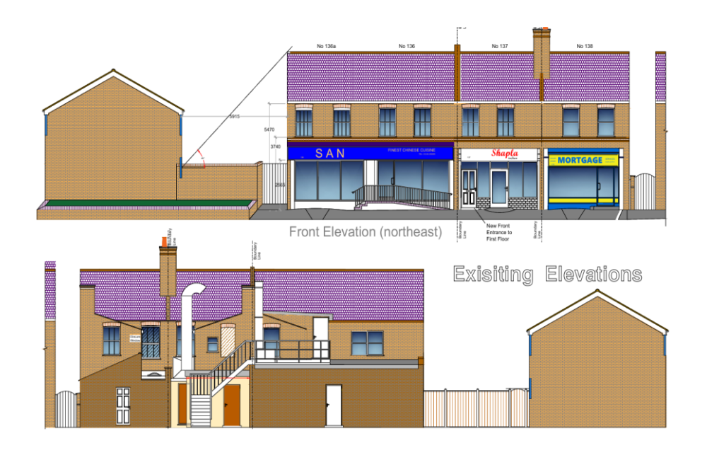 San restaurant in chelmsford architectural design and planning in essex
