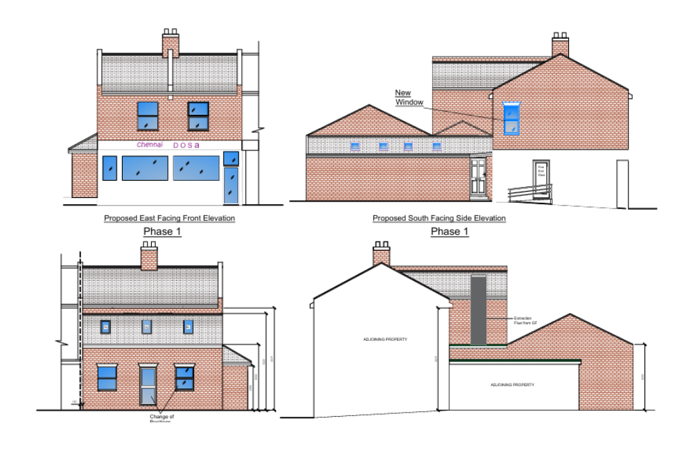 restaurant in new street chelmsford architectural design and planning in essex